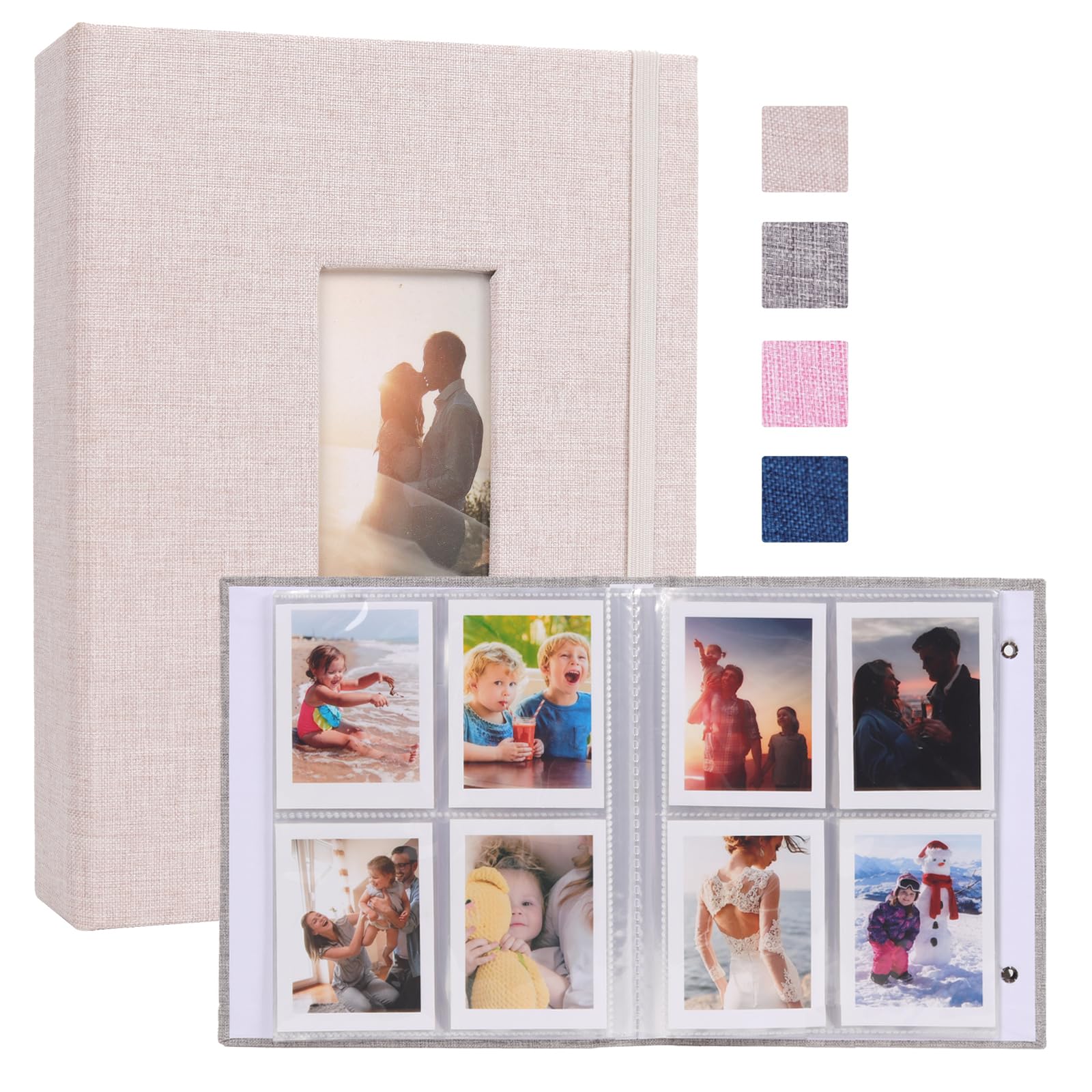 チェキ アルバム チェキ帳 フォトアルバム 208枚 写真収納 大容量 Amazon.co.jp: チェキ アルバム チェキ帳 フォトアルバム 208枚 写真