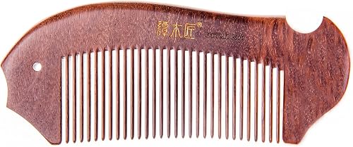 TAN MUJIANG Handcraft Natural Wood Hair Combs Accesory For Women, Men, brides, Curly Hair, Straight hair, Wedding Veils KCTMD0602