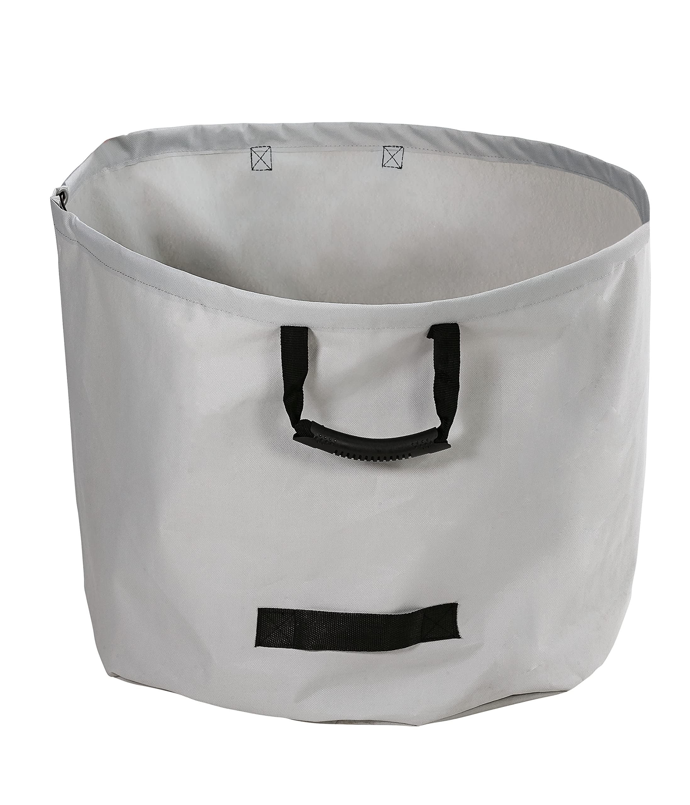 Dehner Garden Bag Diameter 60 cm Height Approx. 56 cm Volume 150 L Polyester Grey
