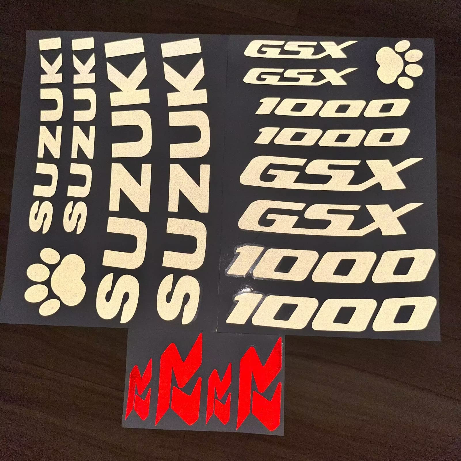 Motorcycle Wheel Decals Reflective Wheel Rim Stripes For Suzuki GSXR600 -  Custom Hub Decals (Multiple Color Options) Gsxr Stickers, image size:1601x1601