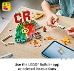 LEGO Editions Cristiano Ronaldo – Moments Forts du Football - Ensemble de Construction pour Garçons & Filles, 10 ans et plus - Cadeau de Football de Collection avec Plaque - Décor de Chambre d'Enfants ou Étagère - 43012