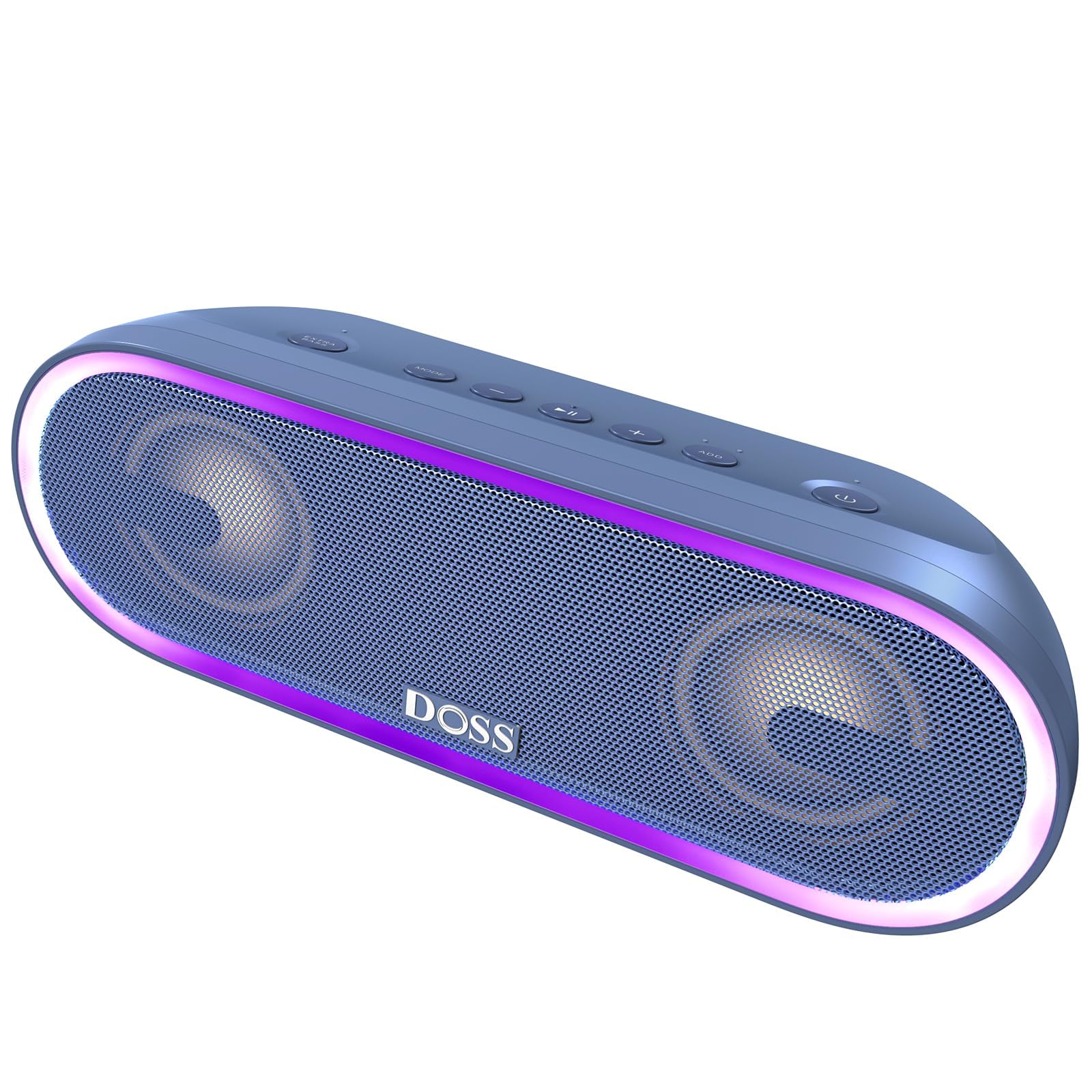 DOSS SoundBox Pro+ P300 Bluetooth パープル Amazon.co.jp: DOSS SoundBox Pro+ P300 Bluetooth スピーカー 40W 重