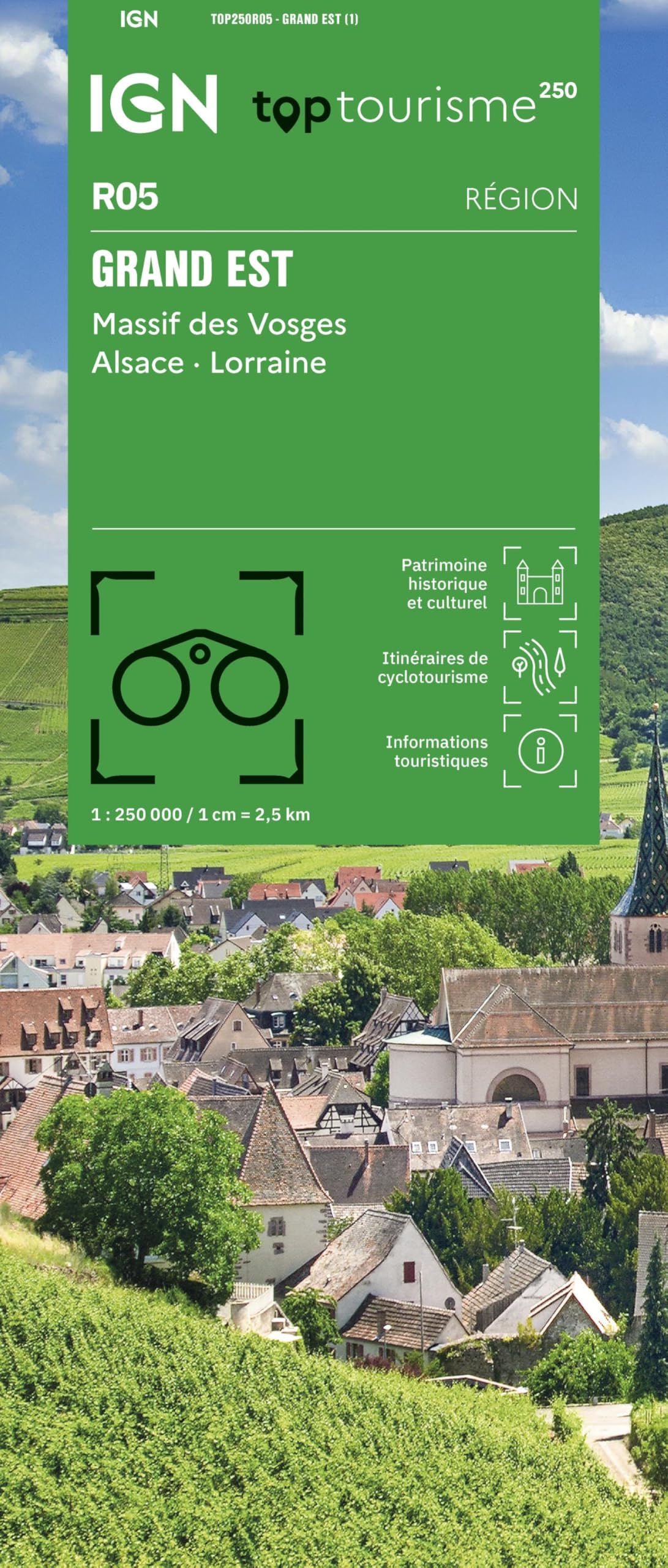 Grand Est - Massif des Vosges - Alsace - Lorraine (05) (TOP Tourisme 250 REGIONALES)
