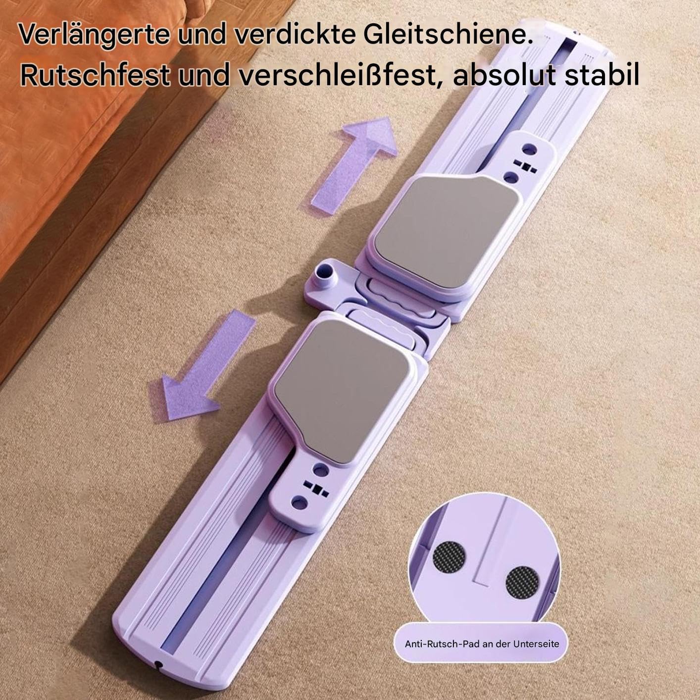 Ski Trainer, Bein-Kraft Split Trainer, Figurformung Cardio Fitnessgerät Für Home Gym Rehabilitation Pilates Studio Und Fitnesscenter
