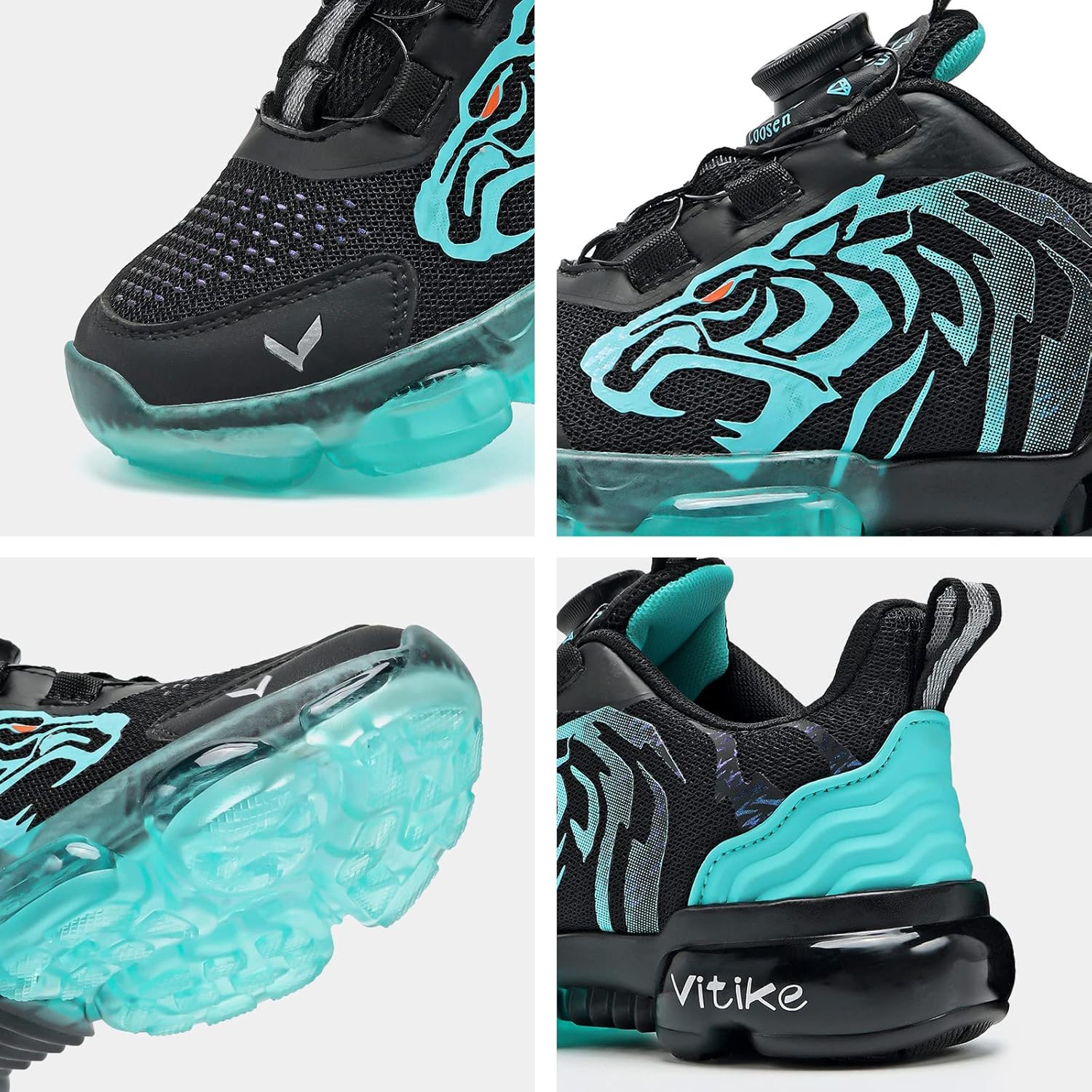 Kids Sneakers Boys Girls Running Tennis Shoes Athletic Sports Casual - Image 5