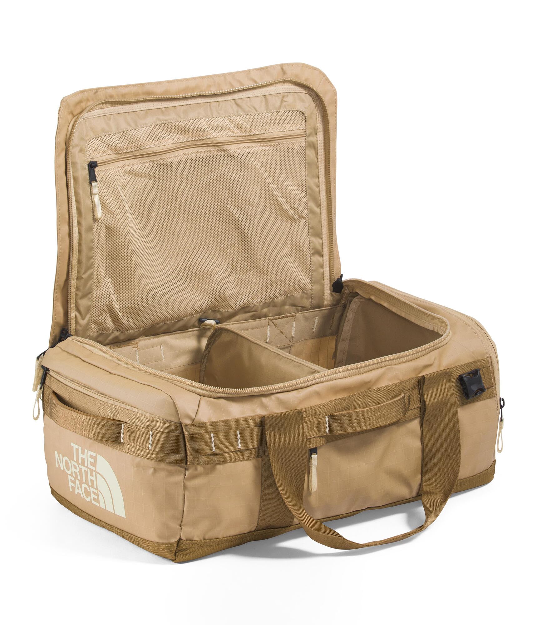 THE NORTH FACE Unisex Base Camp Voyager 42L Duffel, Khaki Stone/Utility Bro
