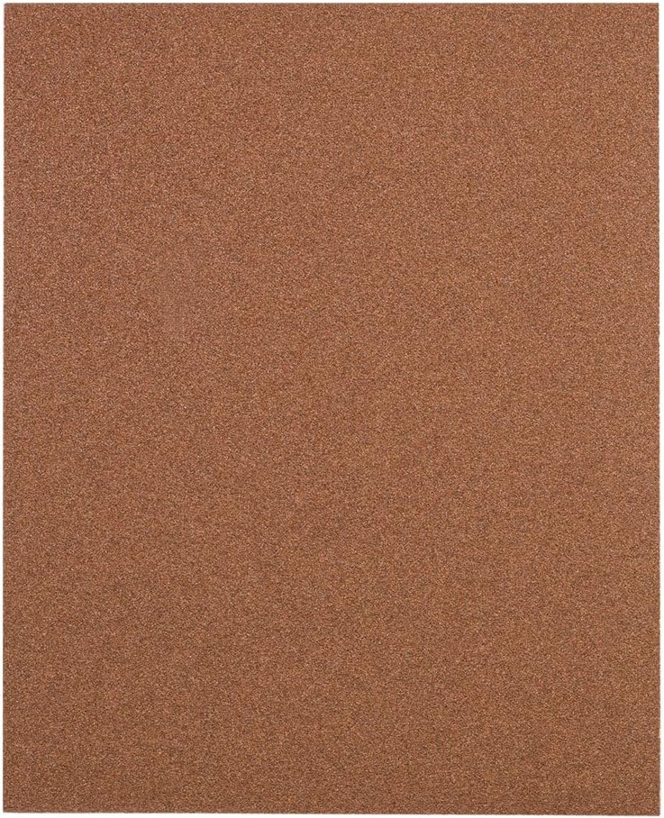 205100C - 9 x 11 Garnet Paper Sheets, Grit 100C (100 pack)