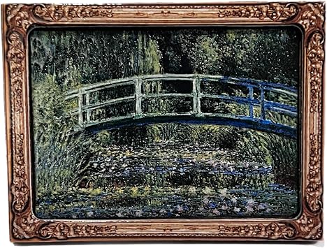 City-Souvenirs Monet Japanese Bridge Painting Refrigerator Magnet 22553