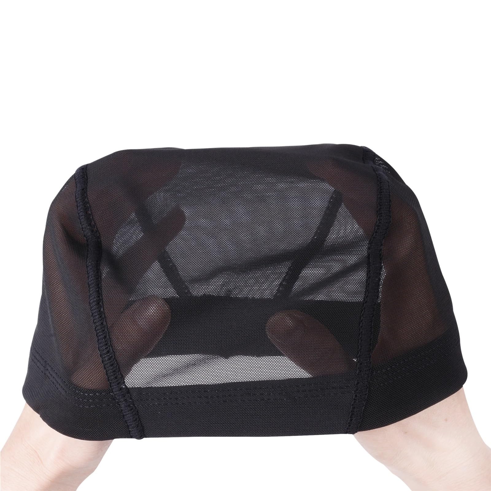 12 Teile/los Schwarz, Beige Dome Cornrow Perücke Kappen Einfacher Nähen In Haar Dehnbare Weben Kappe Elastische Nylon Atmungsaktive Mesh Net haarnetz für Cosplay Party(Black Mesh cap M)