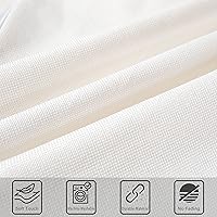 Vista 6 de Feelyou Juego de 2 fundas de cojín geométricas decorativas para sofá, cama, fundas de cojín decorativas con círculos geométricos, rellenos