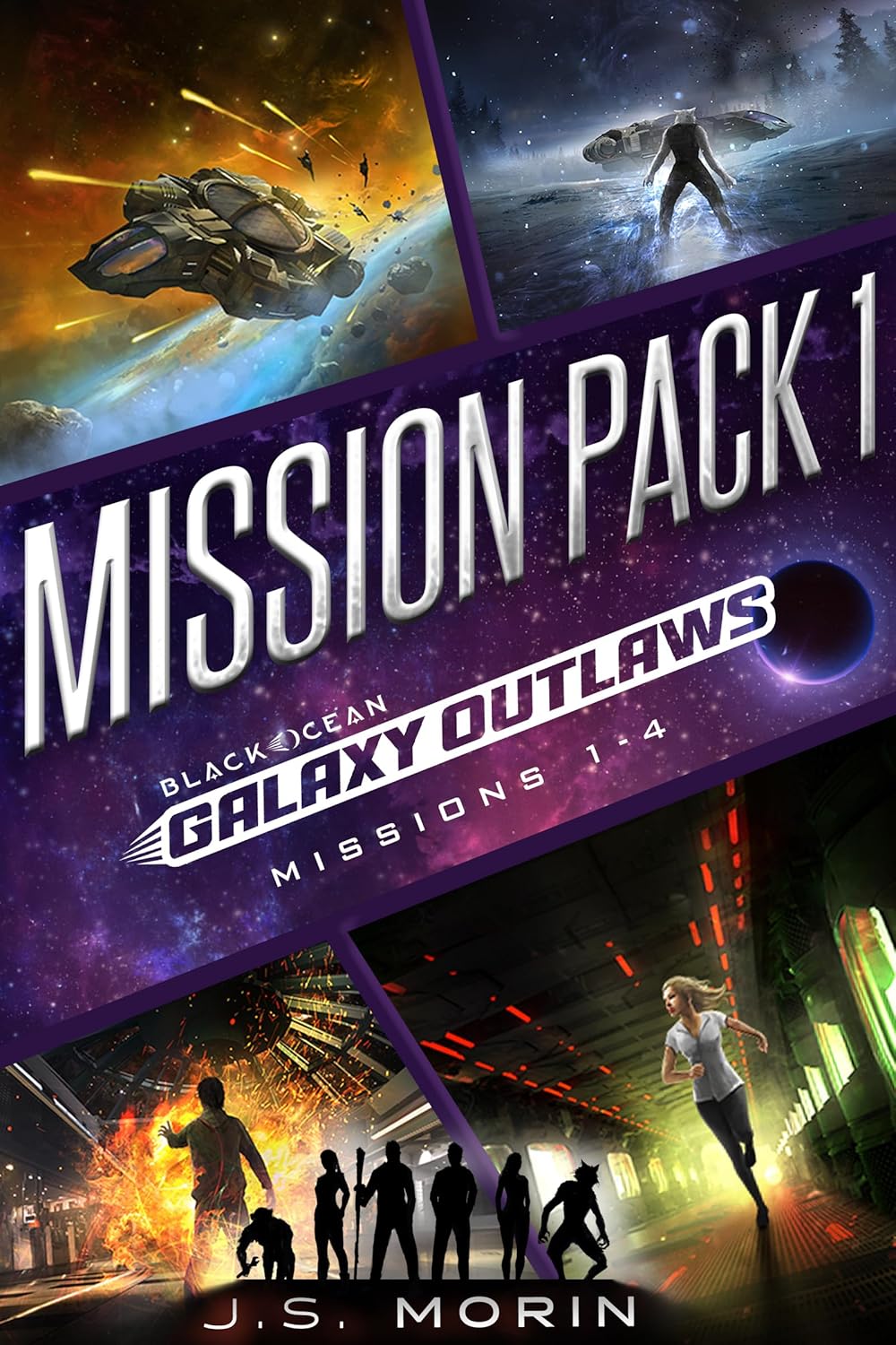 Galaxy Outlaws Mission Pack 1: Missions 1-4 (Black Ocean: Galaxy Outlaws)      Kindle Edition