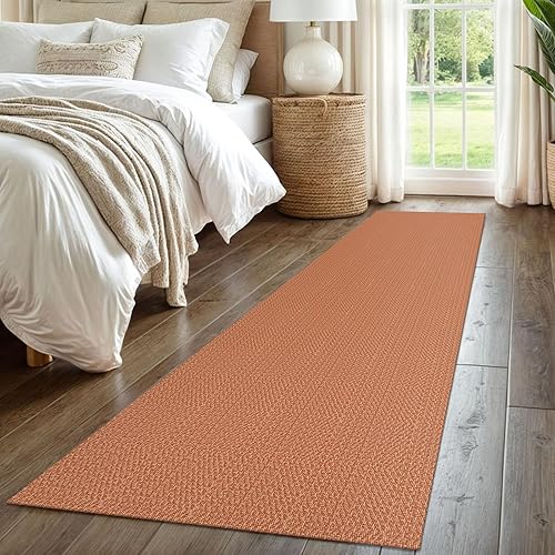 Miniatura 68 de IOHOUZE Alfombra lavable de 4 x 6 pies con parte trasera de goma antideslizante tejida para interiores y exteriores, alfombra para entrada