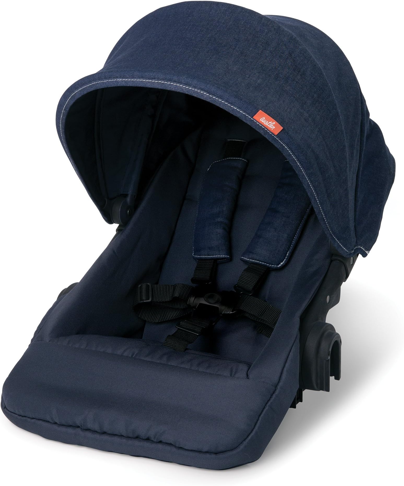 AUSTLENEntourage 2.0 Stroller Second Seat: Comfortable Durable Baby Double Stroller Seats - Navy
