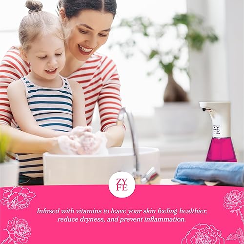 Miniatura 4 de Recarga de jabón de manos con vitaminas y dispensador de jabón automático recargable  Jabón de manos líquido  Jabón de manos hidratante natural