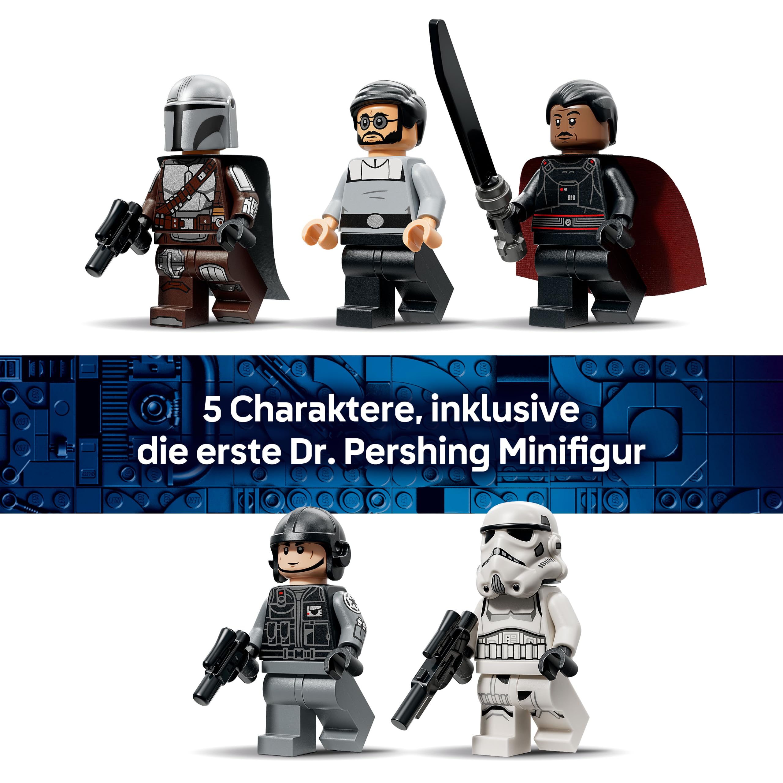 LEGO Star Wars 75459 Imperiales Shuttle der Lambda-Klasse Bauset - 5 sammelbare Minifiguren, Moff Gideon und Dunkelschwert - Geschenk für Teenager Jungs ab 14 Jahren & Erwachsene The Mandalorian Fans