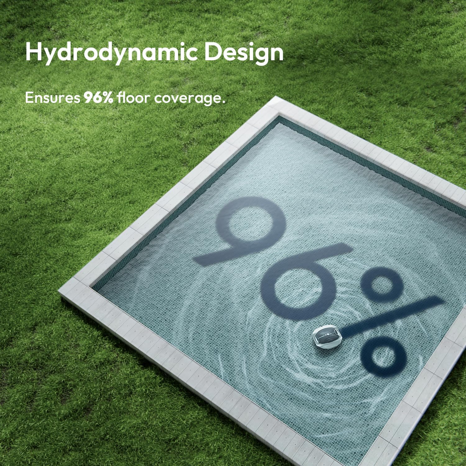 Bubot 300P hydrodynamic design for coverage