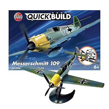 Airfix QUICKBUILD Model Aircraft Kits Messerschmitt Bf109 Building Set