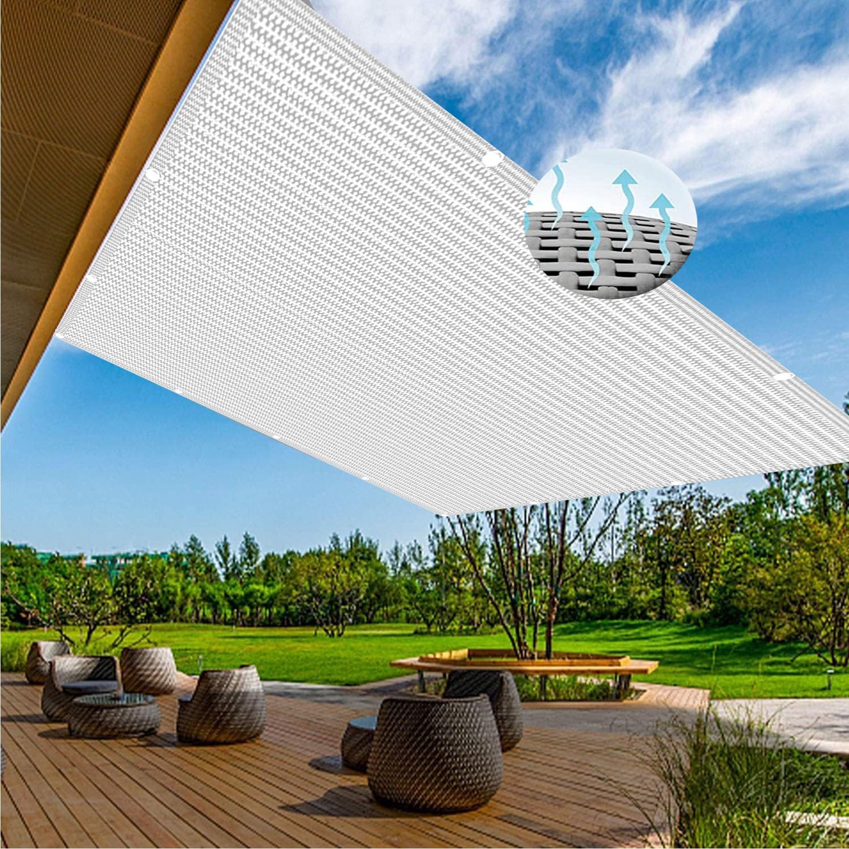 sonnensegel wasserdurchlässig nach maß Sonnenschutz 3.6 x 3.6 m Rechteckig Sonnensegel mit Ösen HDPE Atmungsaktiv UV Schutz Ohne Bohren für Balkon Terrasse Garten, Weiß Color:Yellow Copper/Black-OB-A Winterbilder zum Ausmalen und snow bundles