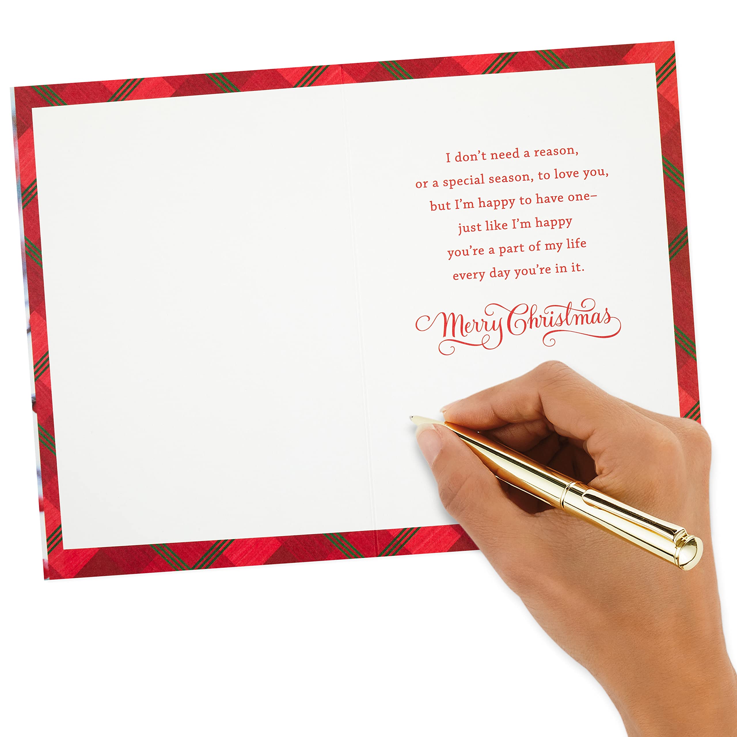 Hallmark Carte De Noël En Boîte Avec Inscription « One I Love » - Motif Hiver - Multicolore - 25575201