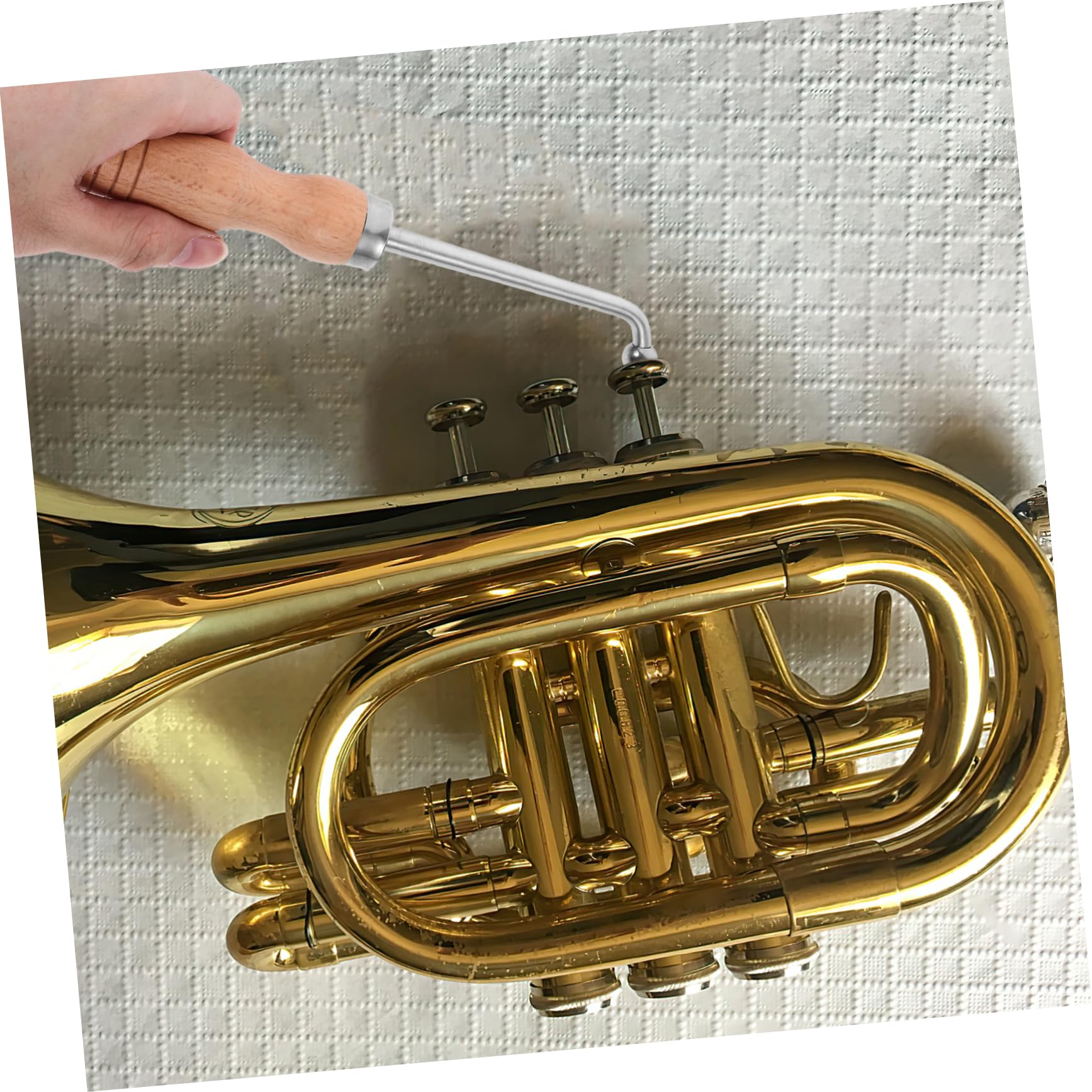 Kisangel 1 Juego Herramientas de Reparación de Instrumentos Musicales Herramienta de Incluye Bolas de Portátil y Práctica Orquestas