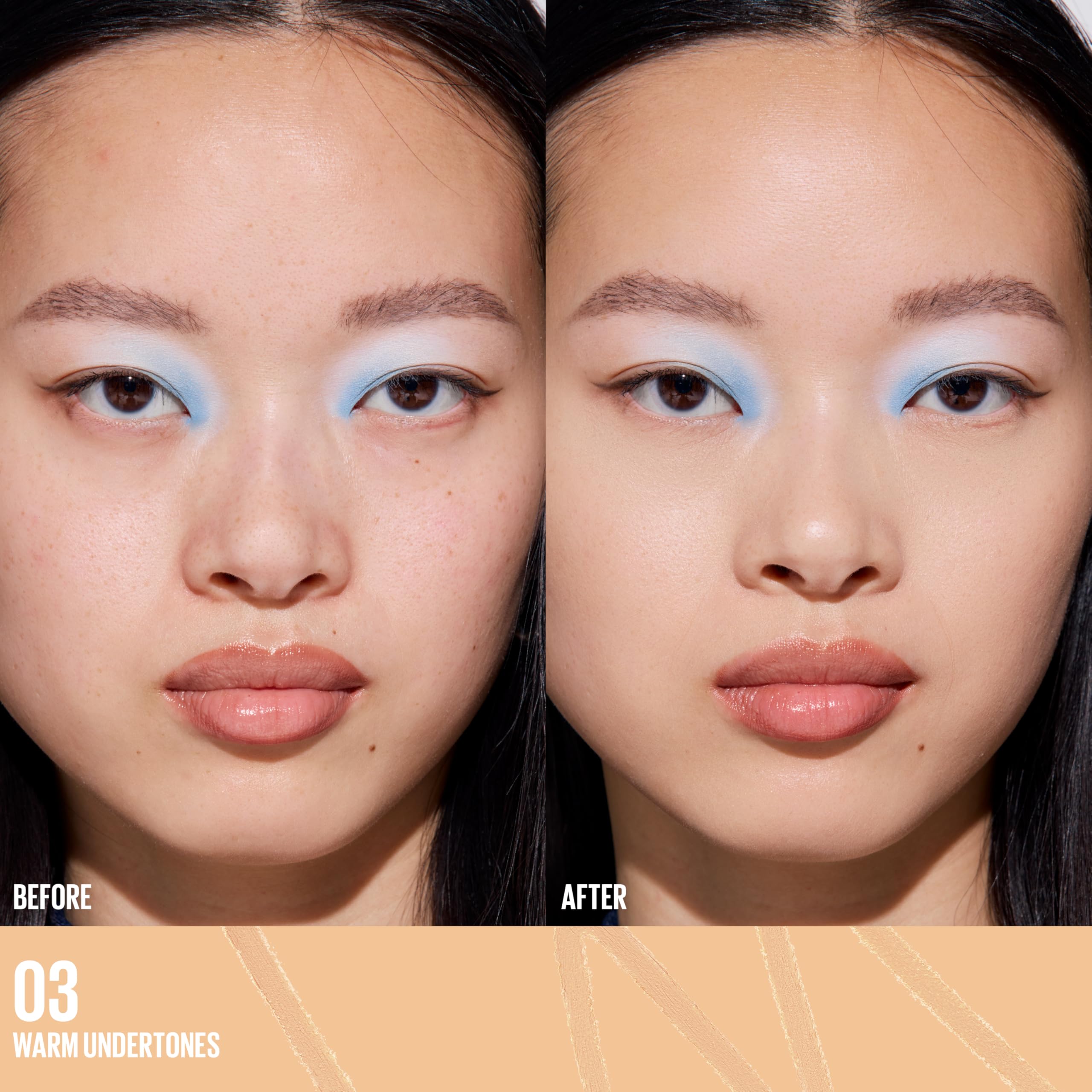 Maybelline Fit Me Microscopic Concealer, 03, Up to 24H creamy gel formula, 0.5% salicylic acid and Chamomile for spots reduced over time — view 2