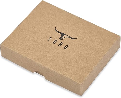 Miniatura 9 de TORO - Cartera de piel con bloqueo RFID para hombre, Antracita, Cartera Rfid