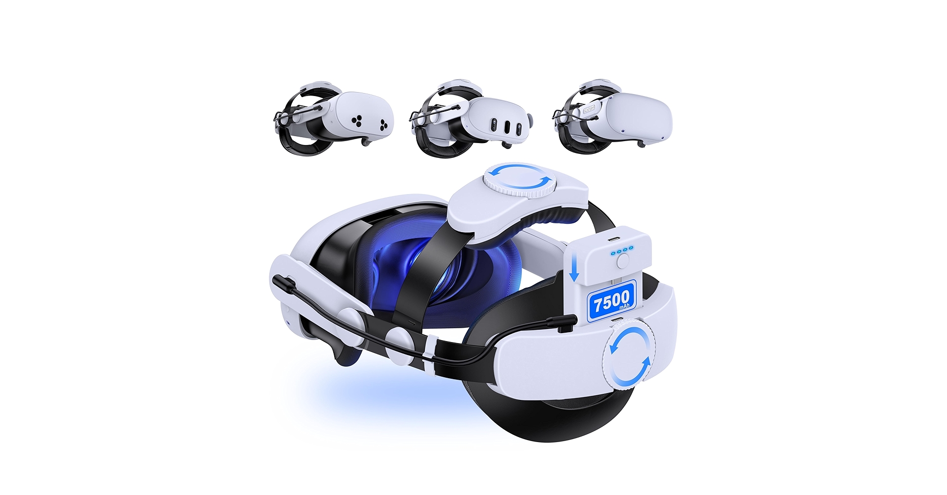 Amazon.com: Hot-Swappable Head Strap for Quest 2/Quest 3