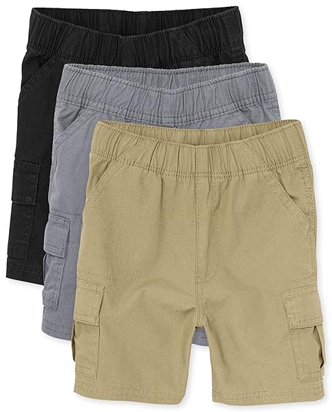 The Children's Place Baby Boys' Pull On Cargo Shorts