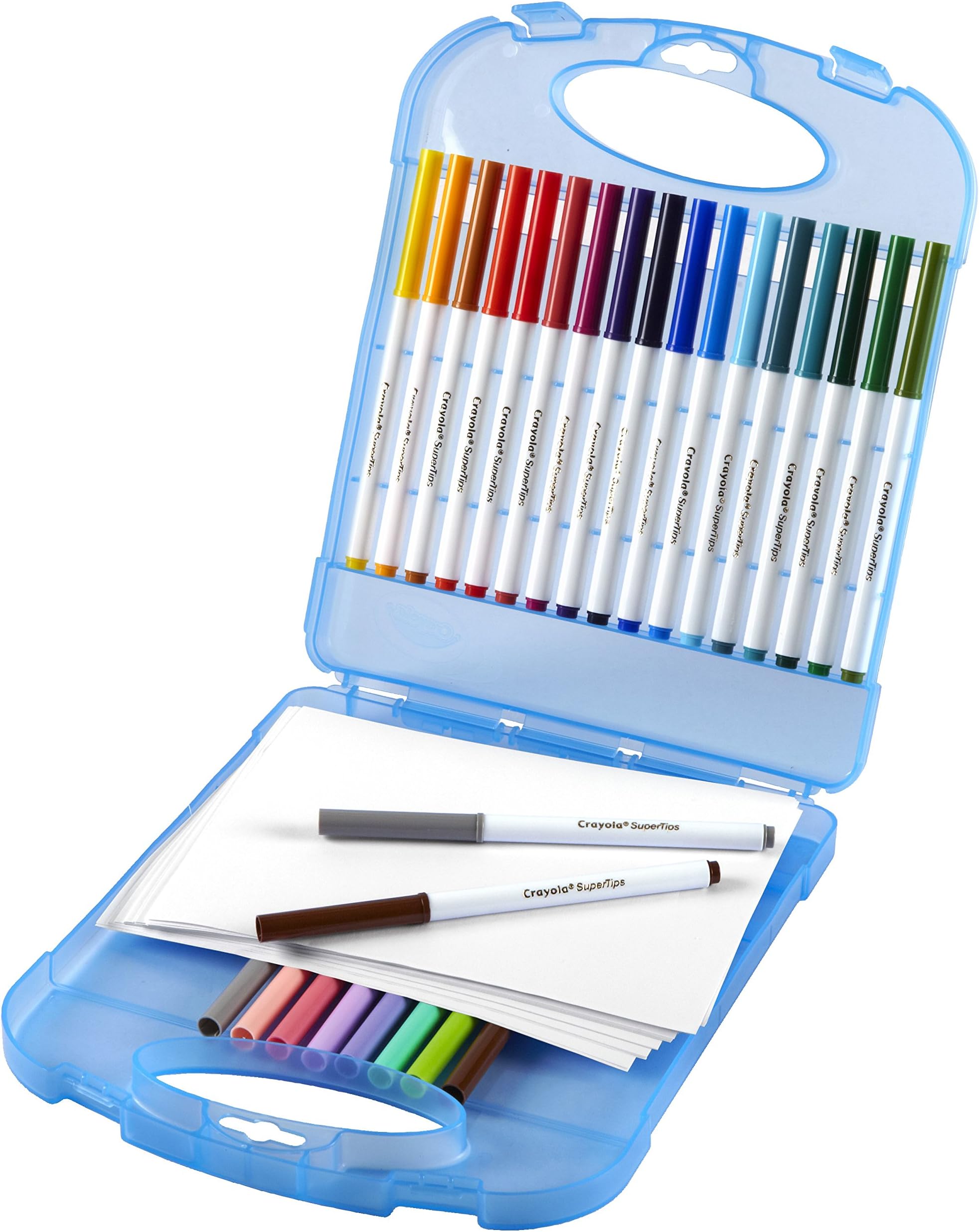 Supertips Washable Markers And Paper Set