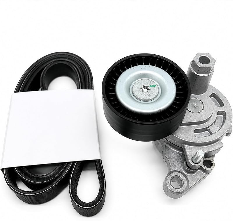 Kit tensionador da correia com correia DVeiyQuant para Nissan Altima e Rogue 2.5L – 2 peças