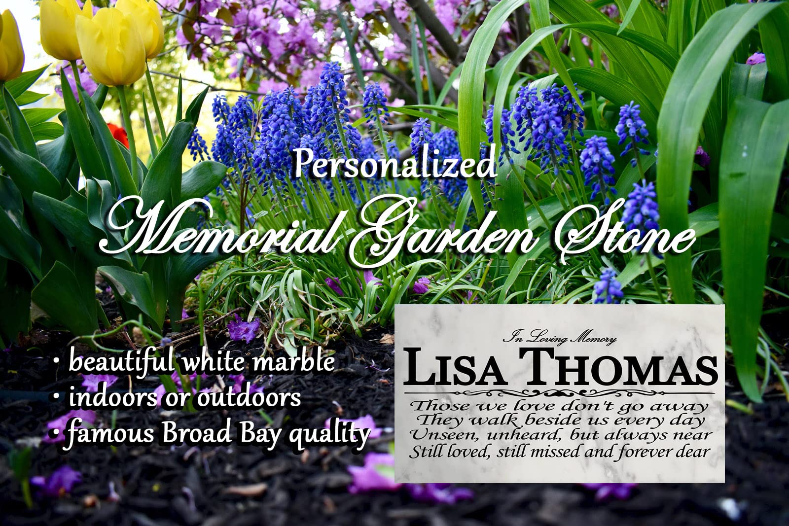 Custom Memorial Stone | Memorial Plaque | Temporary Grave Marker