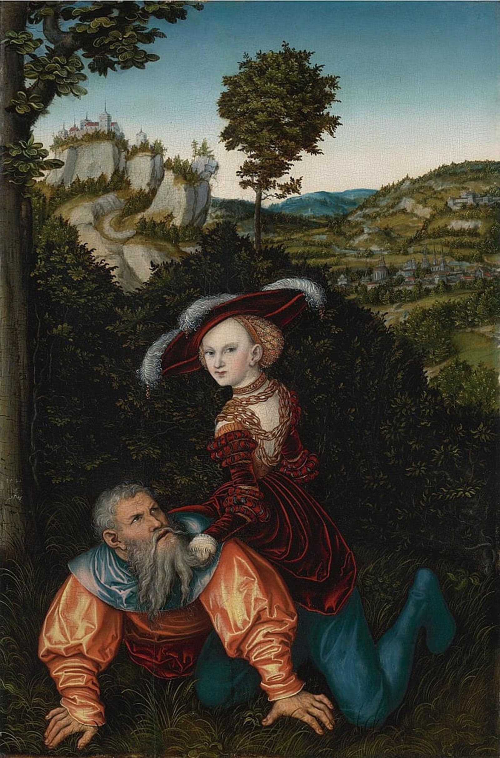 Impression toile Jean l'Inébranlable Cranach Musée Decor 60x90 - 5