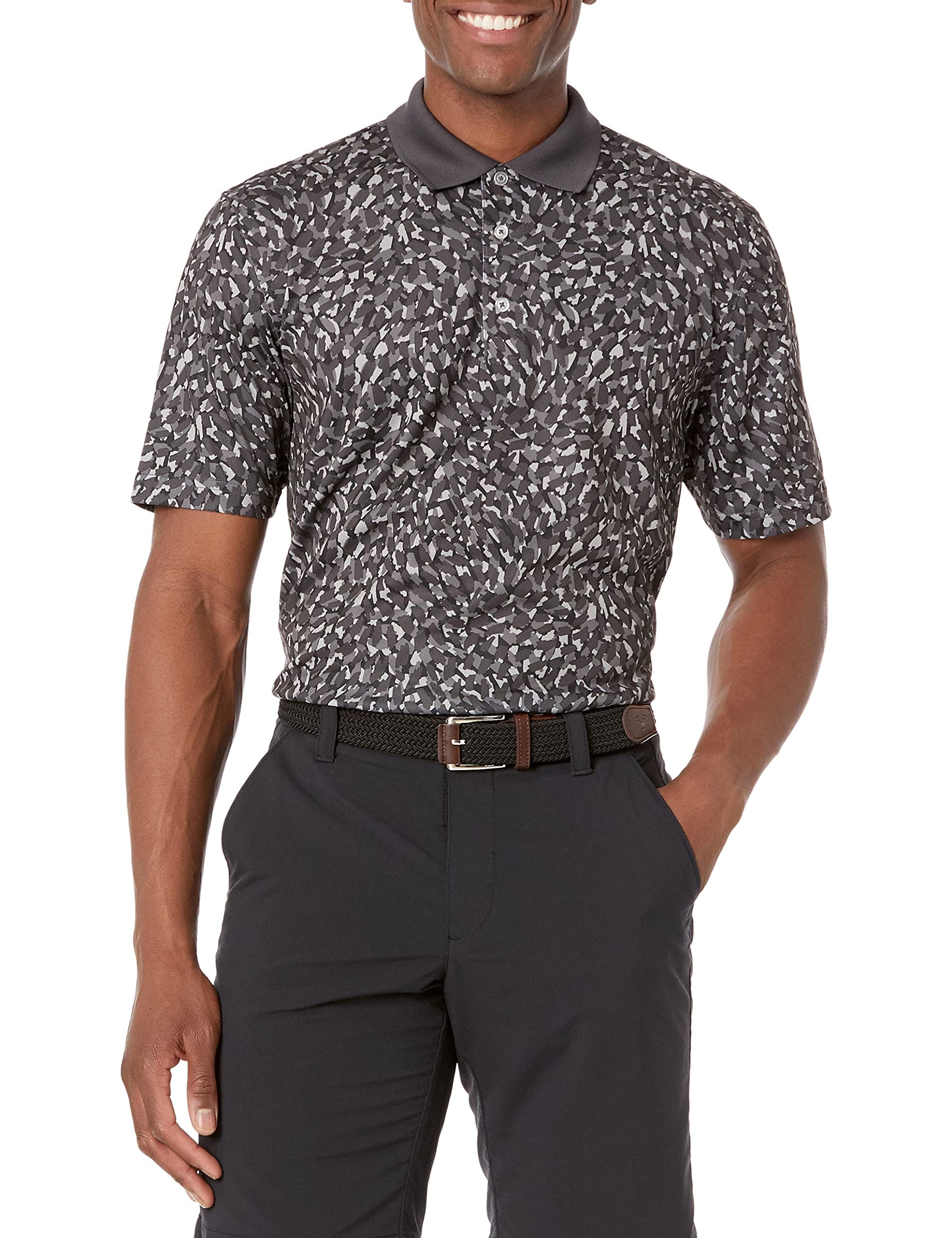Amazon Essentials Men's Regular Fit Golf Polo Shirt, Moisture-Wicking Quick Dry, Recycled Polyester, Short Sleeve