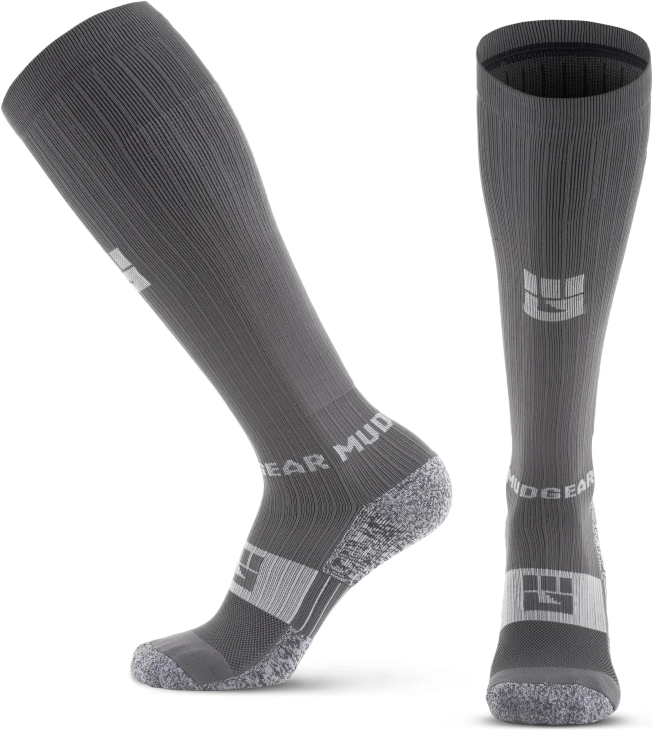 Graduated Compression Socks, Durable, Sweat-Resistant OCR Performance Socks with Cushioned Footbed, Made in USA