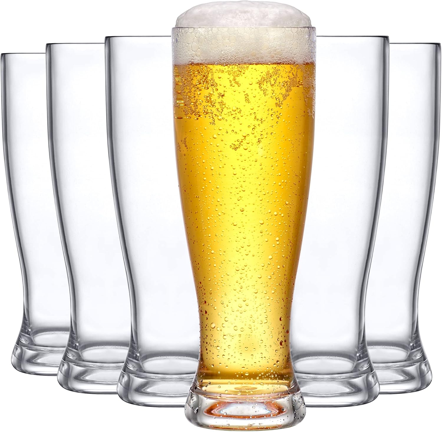 Amazing Abby Genny 22Ounce Plastic Beer Glasses (Set