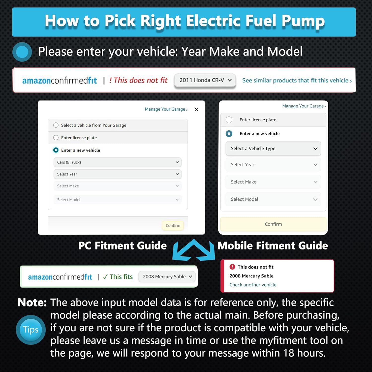 Fuel Pump with Installation Accessories Replace Walbro GSS342 - Image 6