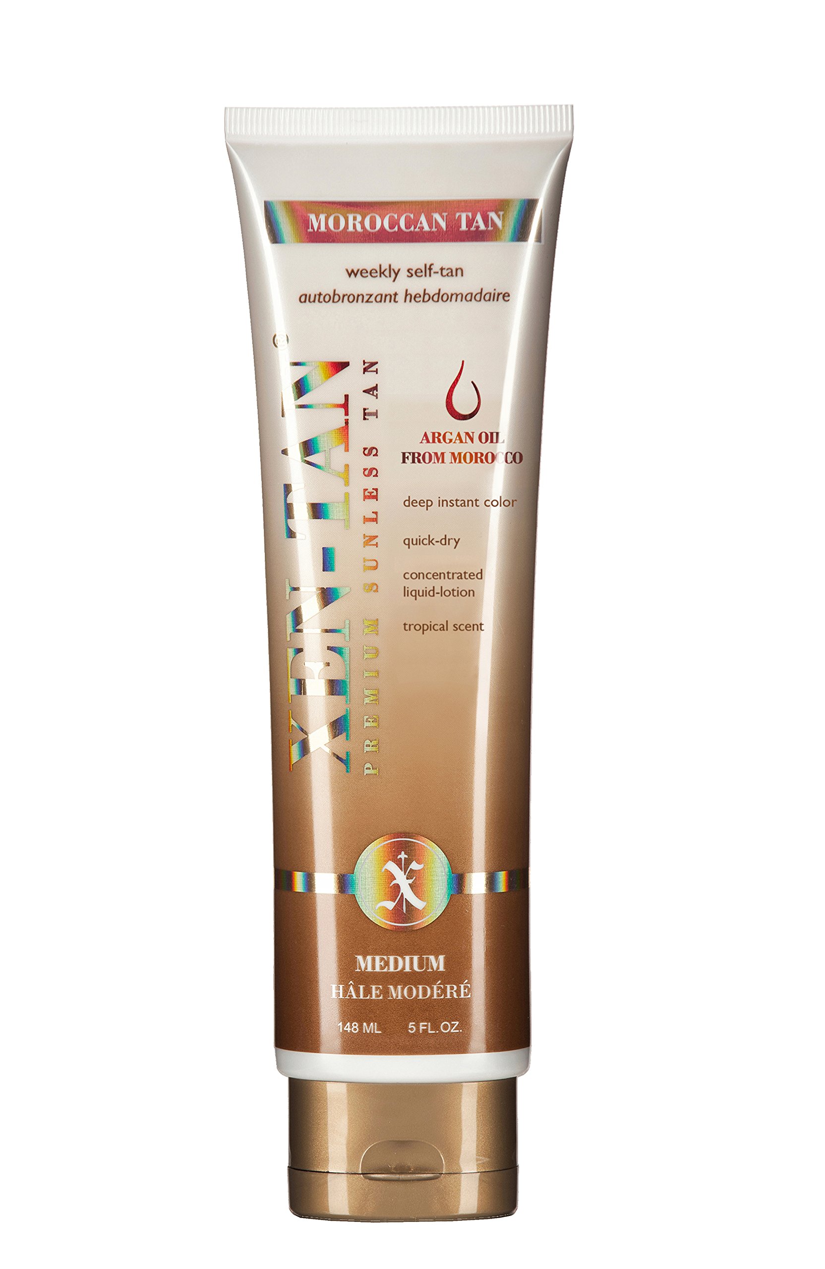 Xen-Tan Moroccan Tan – With Moroccan Oil & Collagen Building Peptides For A Deep Instant Color– 148ml