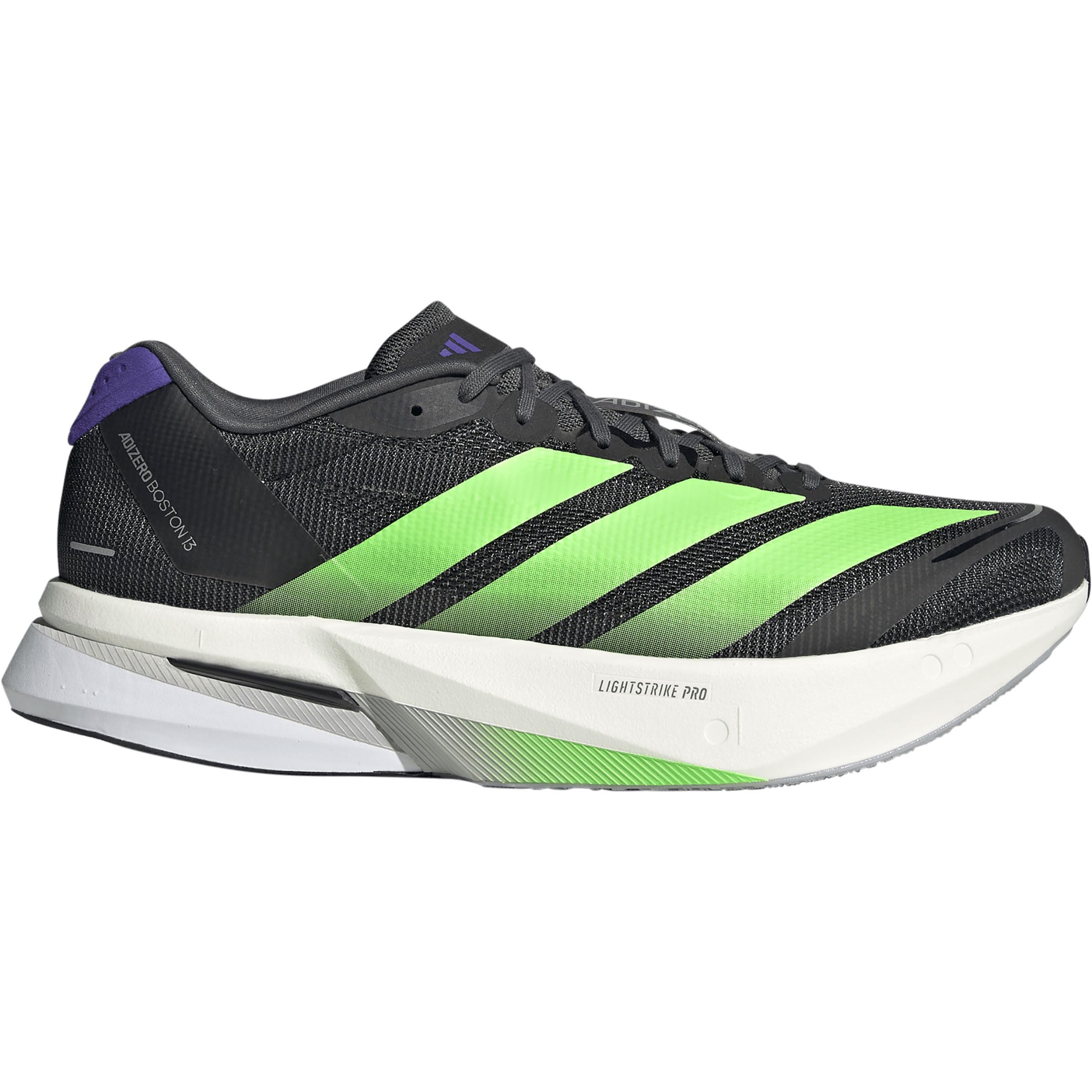 Tênis Masculino Adidas Adizero Boston 13 - Preto/verde | Amazon.com.br