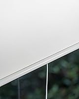 Vista 10 de CHICOLOGY - Persianas enrollables, cortinas de ventana, para el hogar, accesorio de ventana, sin cordón, persianas de puerta, biso blanco (opaca)