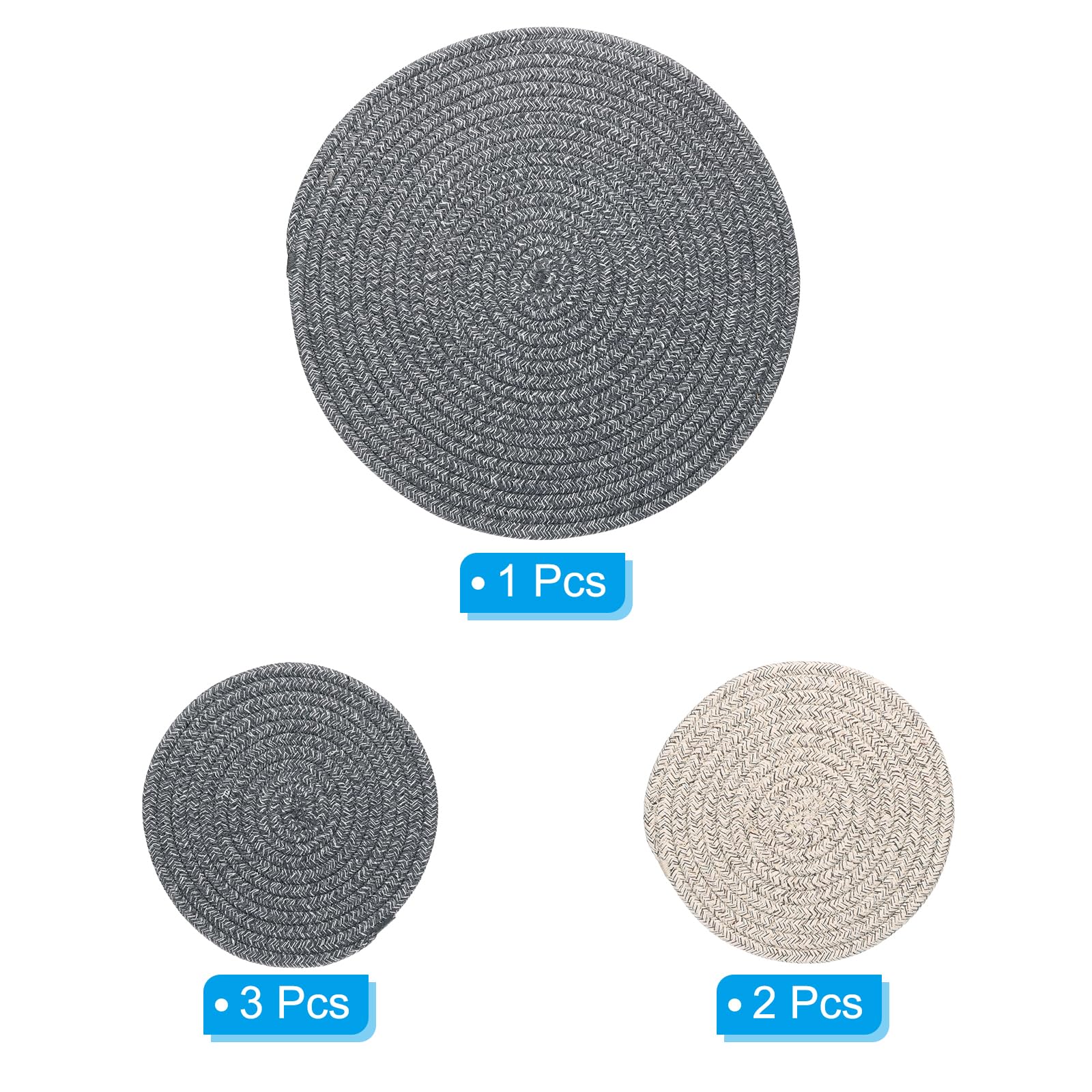 PATIKIL Plant Coasters 7 Inch 12 Inch - Image 3