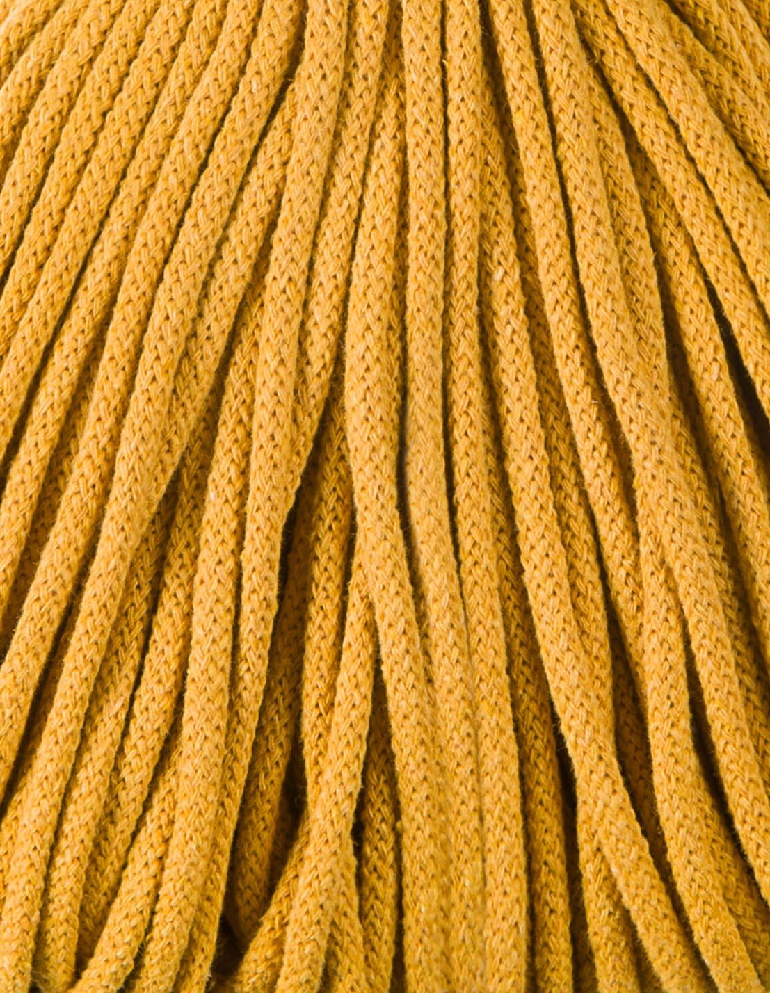 Bobbiny Premium 5mm Braided Macrame Cord (Mustard) 100m, 100 Meters - Image 3