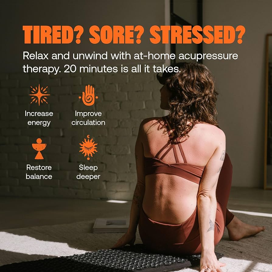 Shakti Mat ブラック Amazon.com: ShaktiMat Premium Acupressure Mat & All-Over