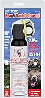 Vista 9 de SABRE Frontiersman 9.2 fl oz. Spray de oso, máxima fuerza 2.0% capsaicinoides, potente alcance de 35 pies disuasorio de oso y cuerno de oso