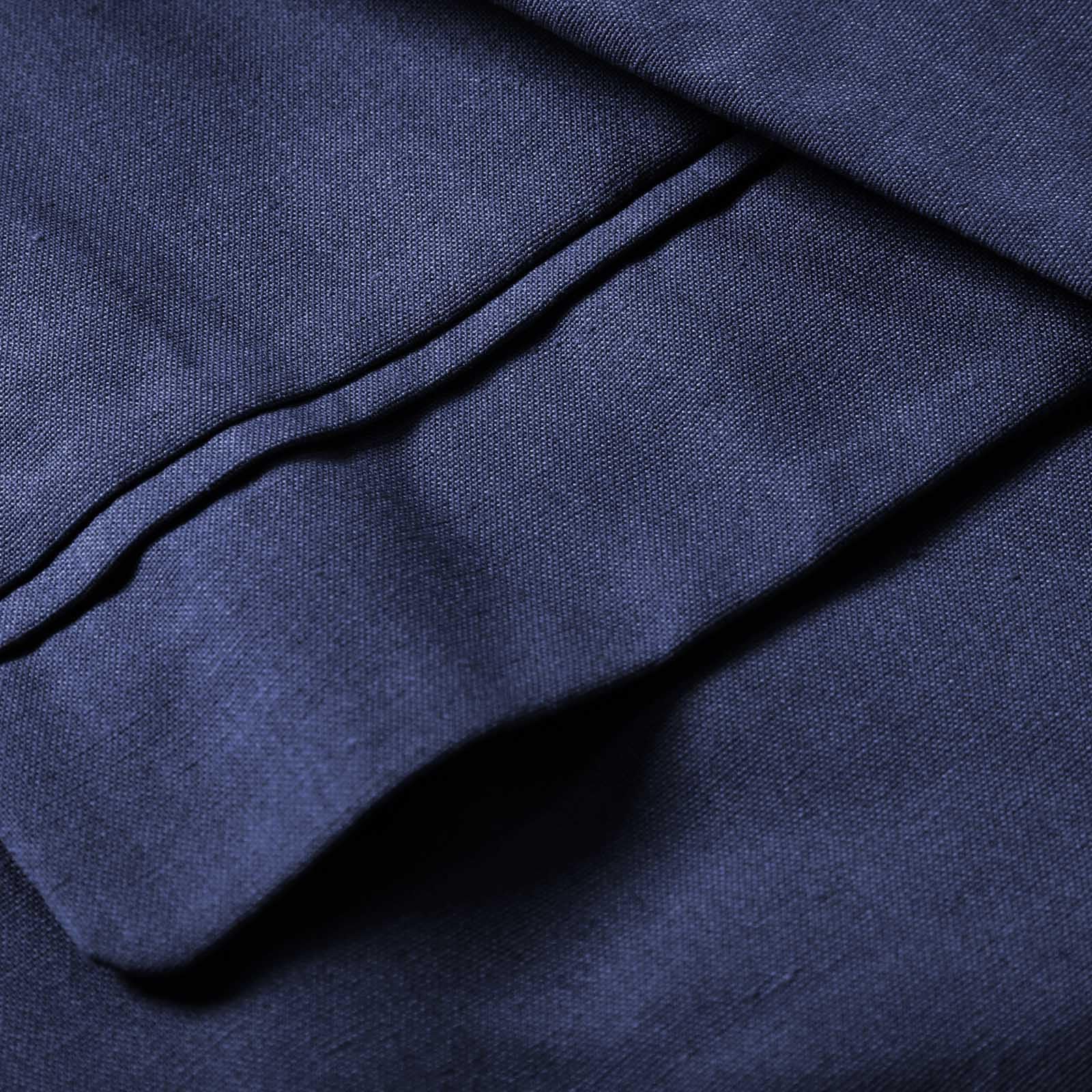 Sakko - Giacca da uomo in cotone e lino, tinta unita, con 3 bottoni, formale, slim fit, per feste, appuntamenti, balli, matrimoni