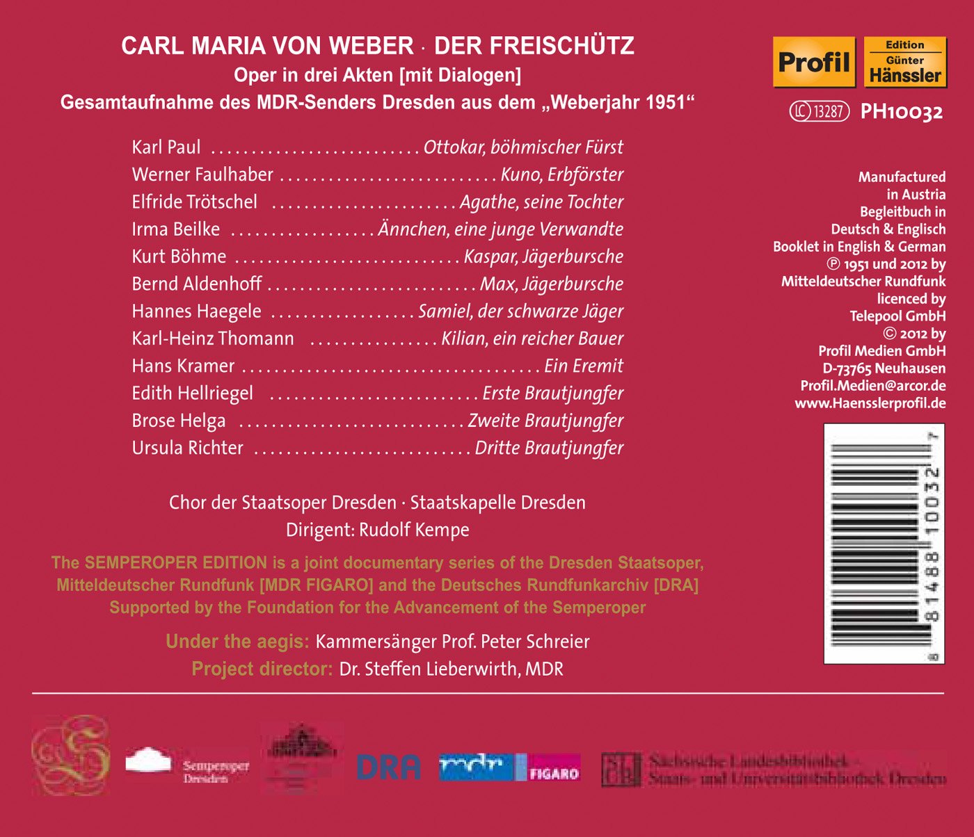 Weber Der Freischütz