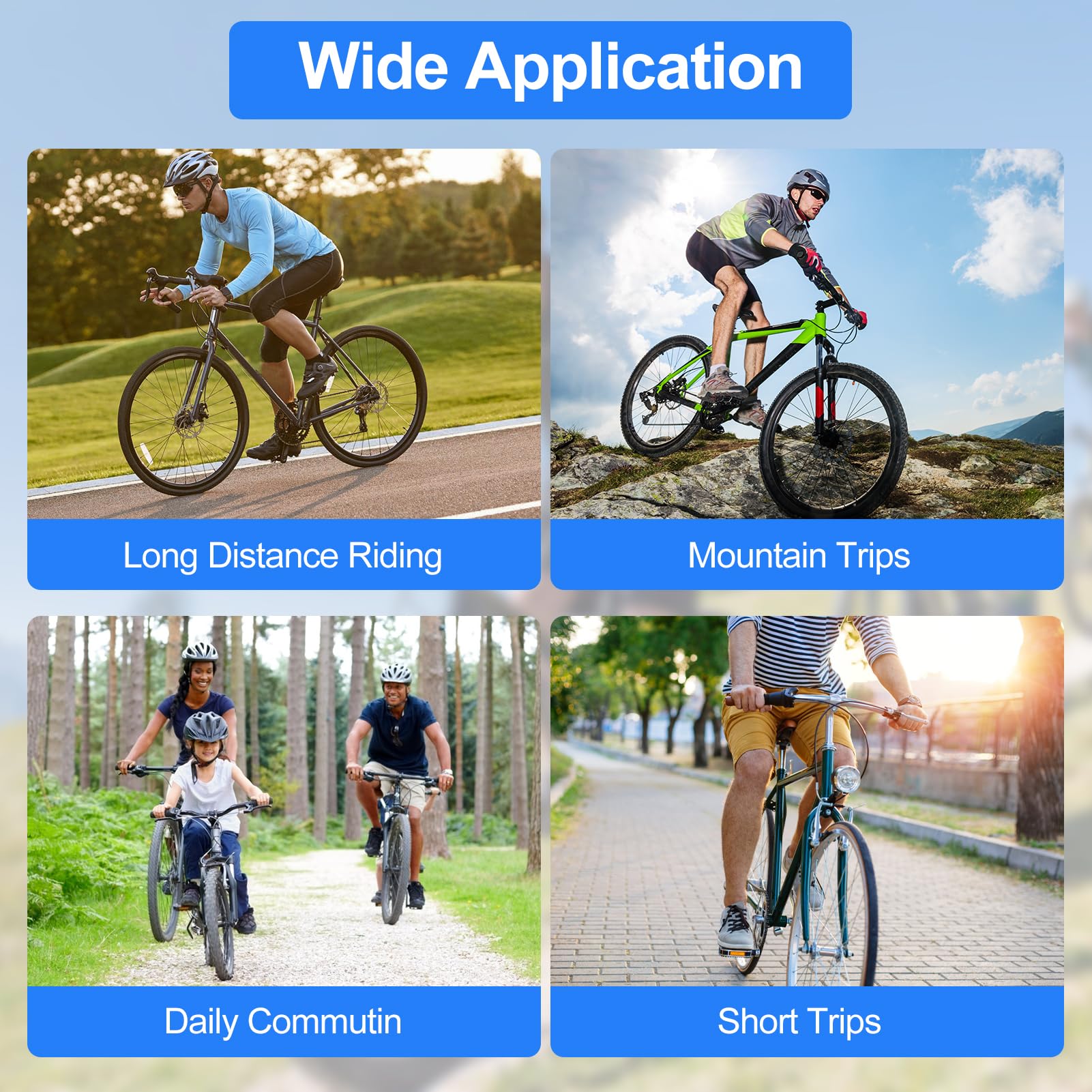 Seggiolino per Mountain Bike, Altezza Regolabile Seggiolini da Bicicletta Anteriori per Bambini con Manubrio e Pedale, seggiolino Bici Anteriore per Corse Quotidiane e Viaggi Brevi