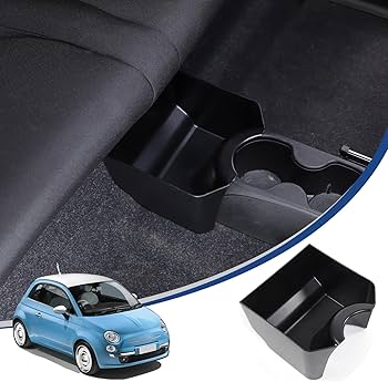 Amazon | Hcilloend 新型 フィアット 500 2016～2024に適用 収納