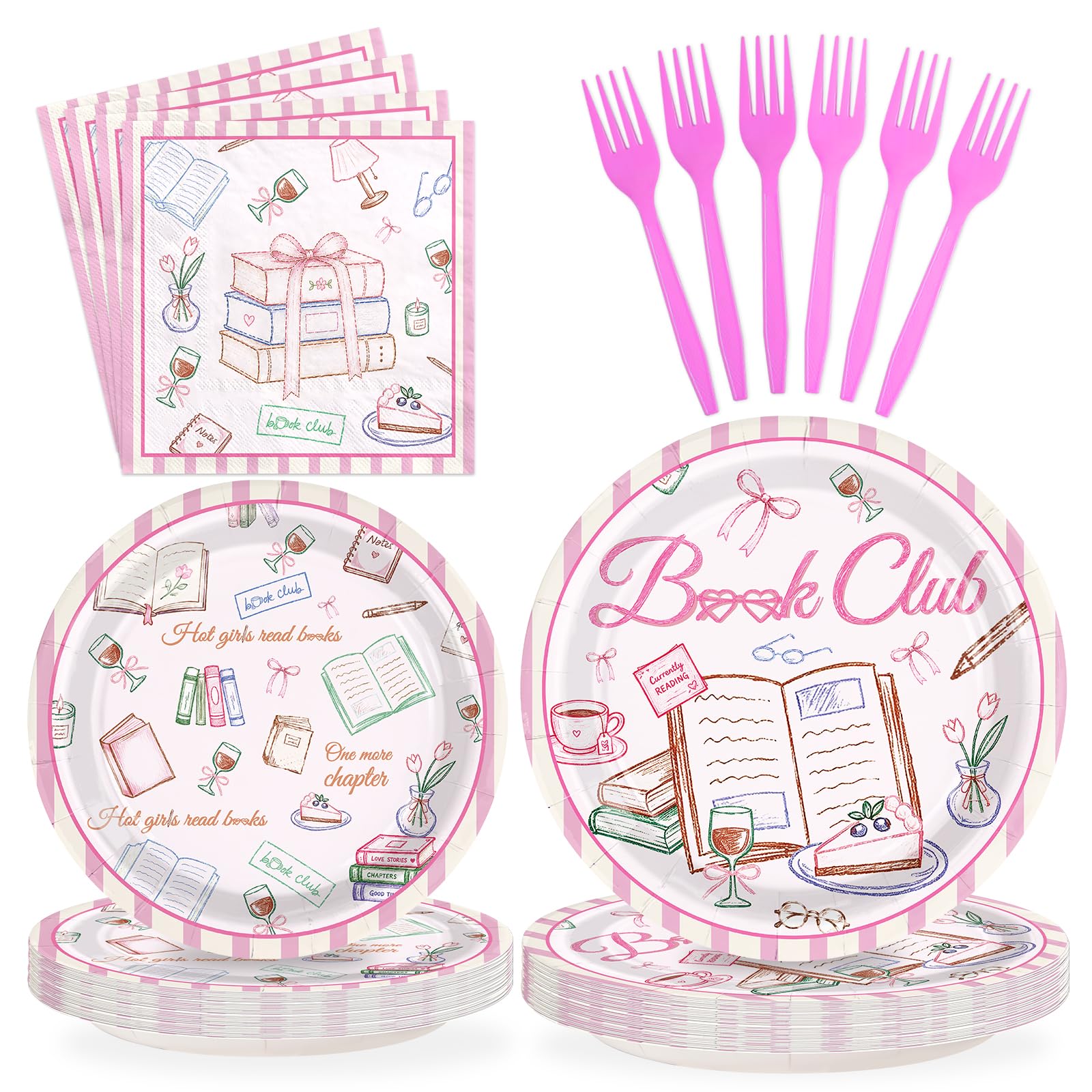 Banana Birthday Party Plates - 96 Pack -10