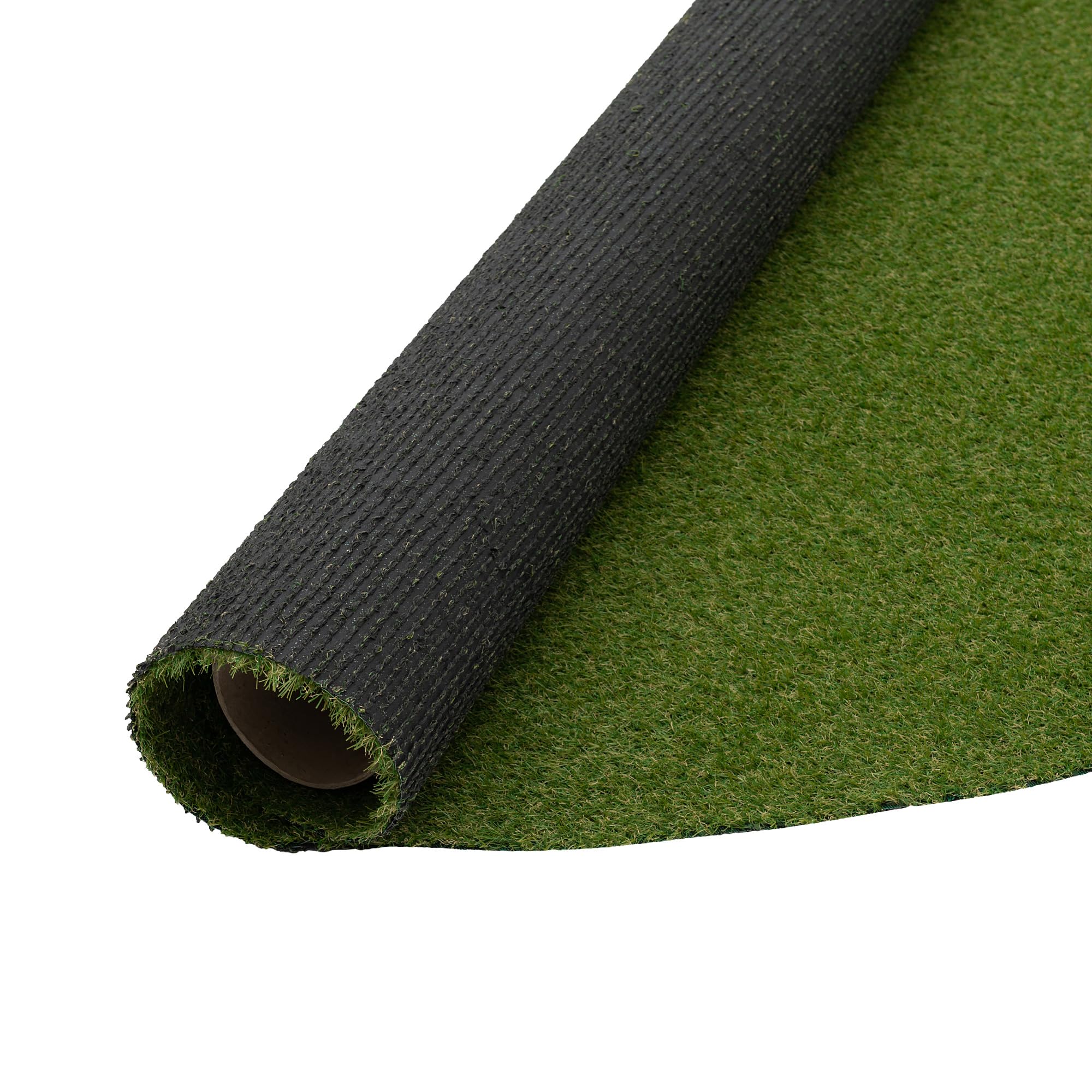 Snapstyle Lujosa Alfombra de Césped Artificial Wembley Verde Redonda en 5 Tamaños