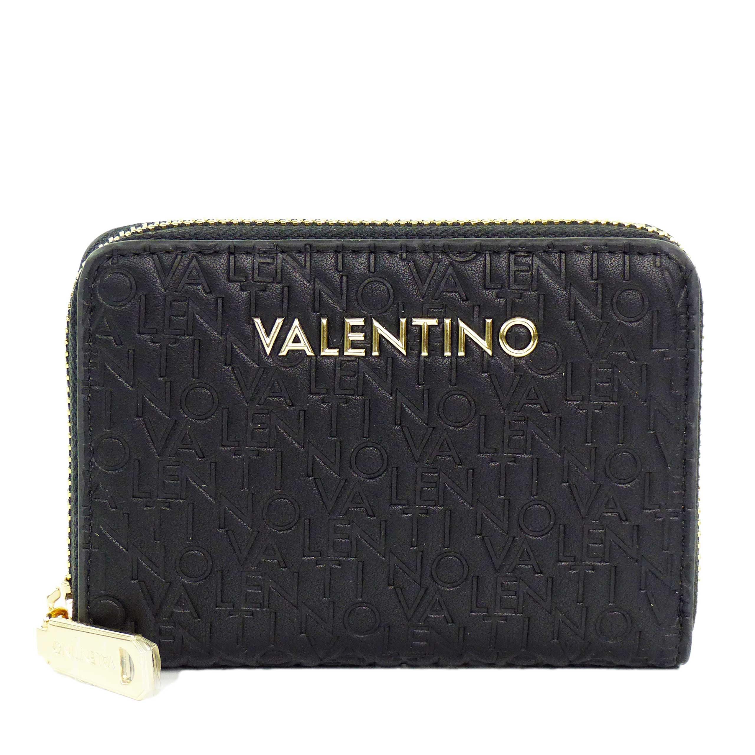 Valentino Falak Re Zip Around Wallet Nero